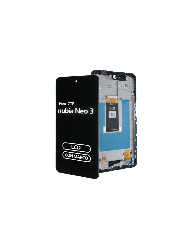 DISPLAY ZTE NUBIA NEO 3 5G ORIGINAL CON MARCO