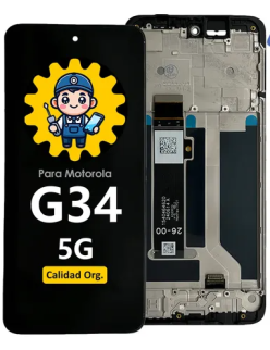 DISPLAY MOTO G34 ORIGINAL CON MARCO
