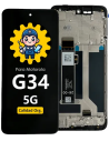 DISPLAY MOTO G34 ORIGINAL CON MARCO