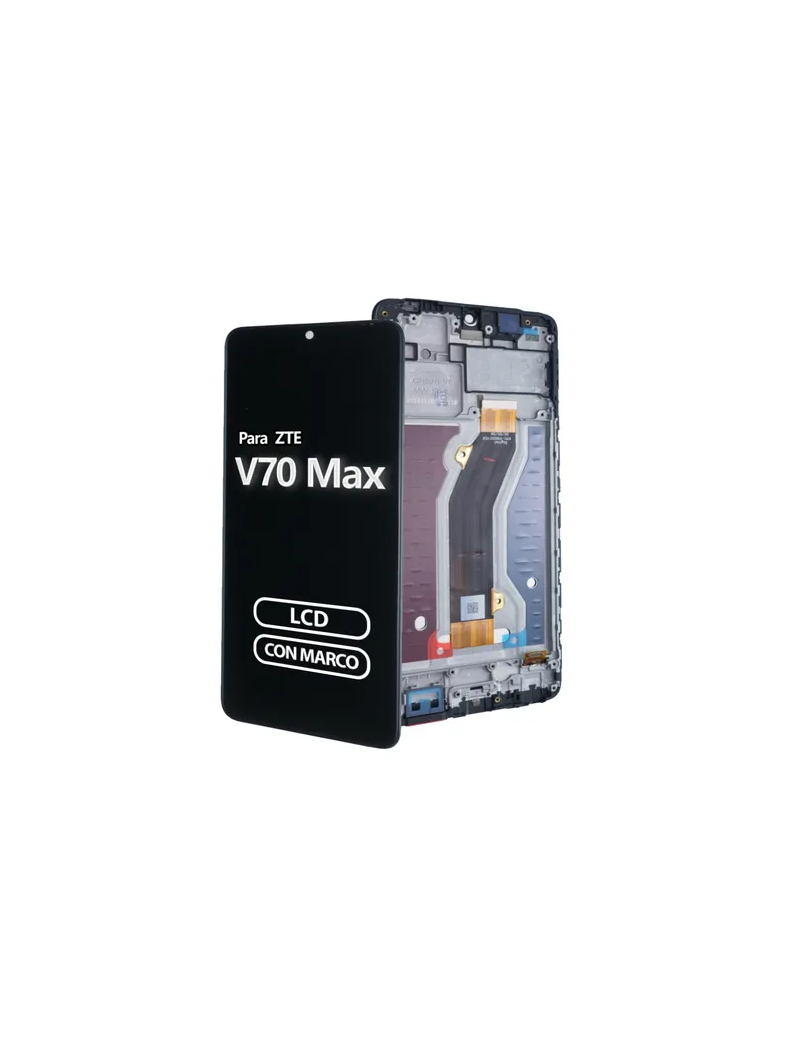 DISPLAY ZTE V70 MAX ORIGINAL CON MARCO
