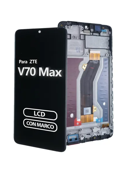 DISPLAY ZTE V70 MAX ORIGINAL CON MARCO