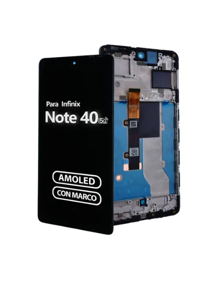DISPLAY INFINIX NOTE 40 5G ORIGINAL CON MARCO