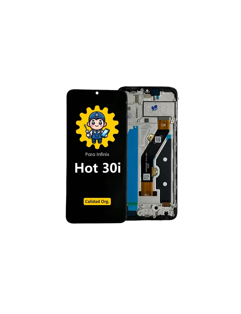 DISPLAY INFINIX HOT 30I ORIGINAL CON MARCO