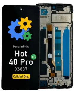 DISPLAY INFINIX HOT 40 PRO ORIGINAL CON MARCO