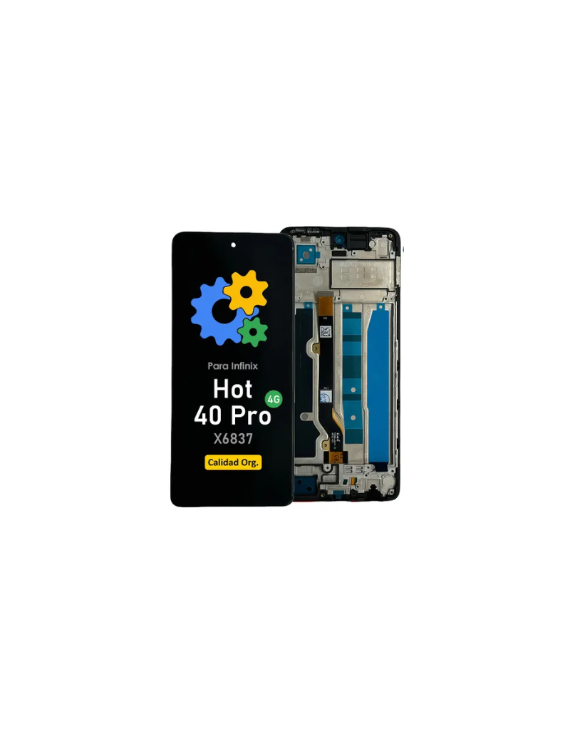 DISPLAY INFINIX HOT 40 PRO ORIGINAL CON MARCO