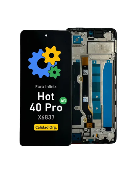 DISPLAY INFINIX HOT 40 PRO ORIGINAL CON MARCO