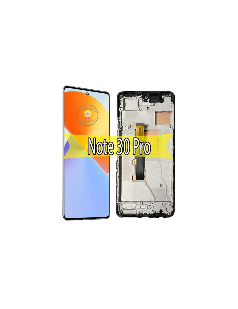 DISPLAY INFINIX NOTE 30 PRO ORIGINAL CON MARCO