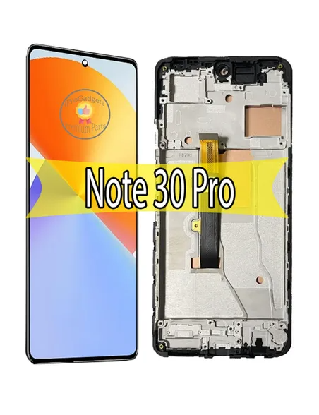 DISPLAY INFINIX NOTE 30 PRO ORIGINAL CON MARCO