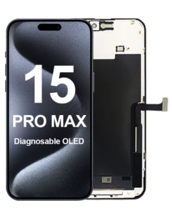 DISPLAY IPHONE 15 PRO MAX OLED DIAGNOSTIC ( REMUEVA PIEZA DESCONOCIDA )