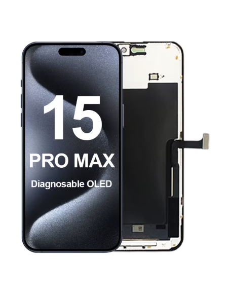 DISPLAY IPHONE 15 PRO MAX OLED DIAGNOSTIC ( REMUEVA PIEZA DESCONOCIDA )