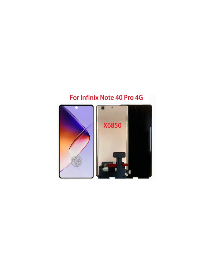 DISPLAY INFINIX NOTE 40 PRO 4G ORIGINAL CON MARCO