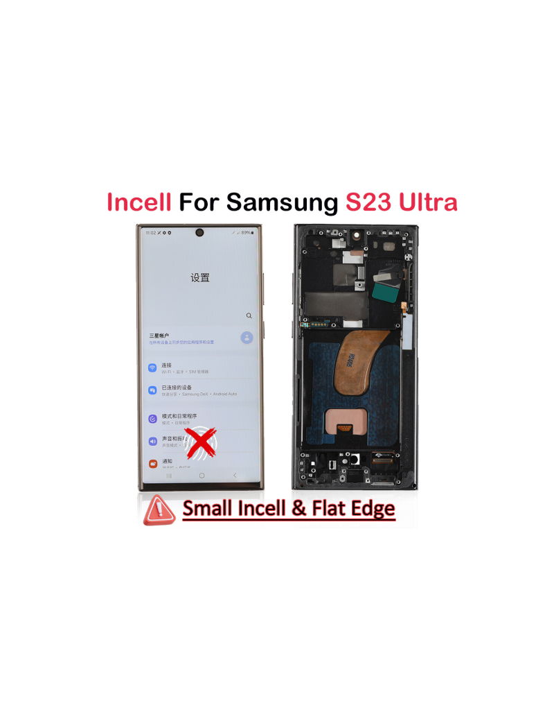 DISPLAY SAMSUNG S23 ULTRA INCELL CON MARCO