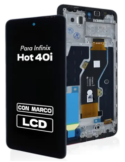 DISPLAY INFINIX HOT 40I ORIGINAL CON MARCO