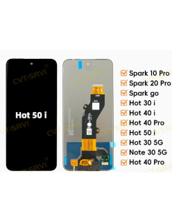 DISPLAY INFINIX HOT 30 5G /HOT 40I/HOT 40 PRO/HOT 50I/NOTE 30 5G/HOT 40 PRO/ SPARK 10 PRO/SPARK 20 PRO/POVA 5 /POVA 5 PRO