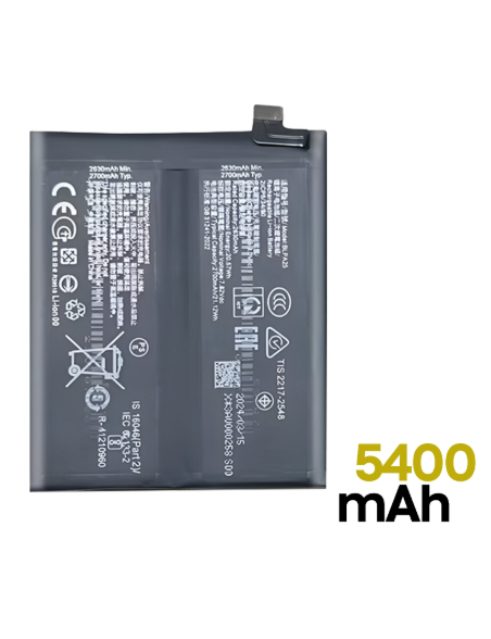 BATERIA OnePlus 12 ( BLPA25, CPH2573, CPH2581 ,CPH2583 )