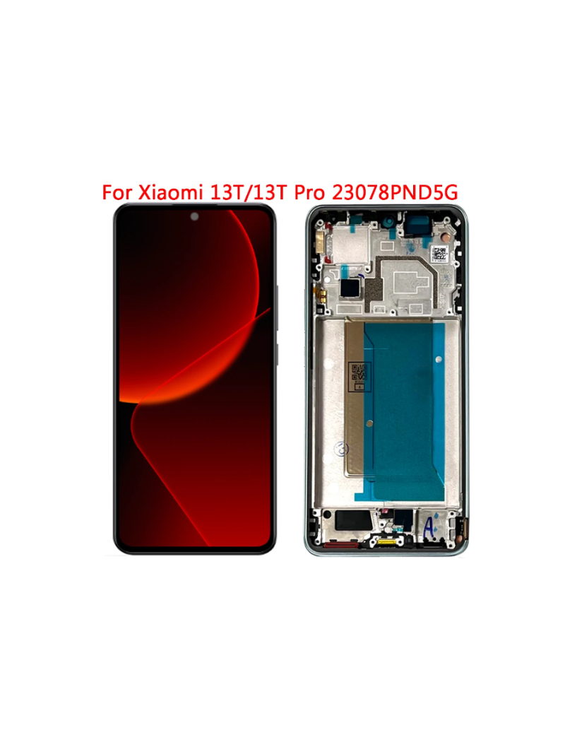 DISPLAY XIAOMI MI 13T / 13T PRO ORIGINAL CON MARCO