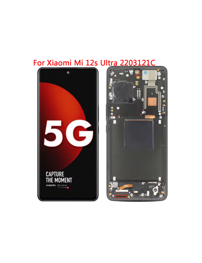 DISPLAY XIAOMI MI 12S ULTRA / XIAOMI 12S ULTRA OLED CON MARCO
