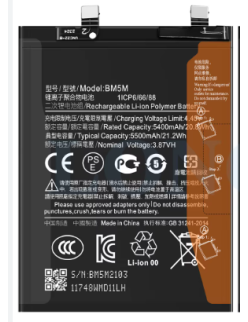 BATERIA BM5M PARA REDMI K60