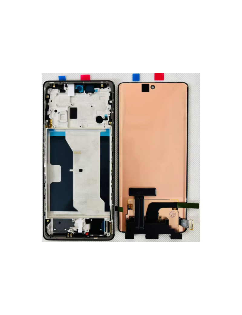 DISPLAY VIVO V40 LITE 4G ( CURVO ) ORIGINAL CON MARCO