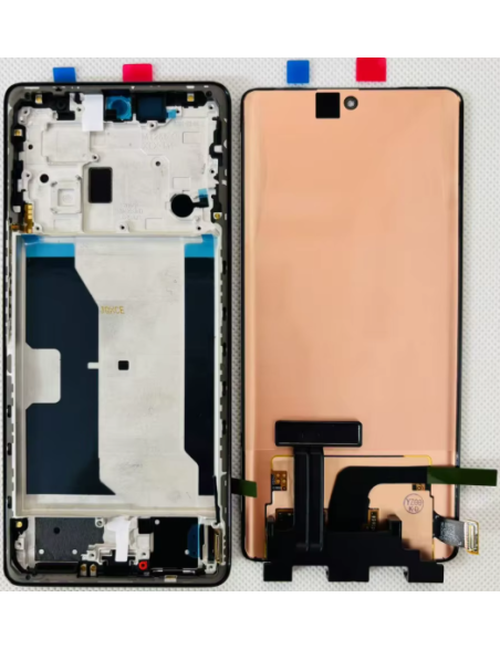 DISPLAY VIVO V40 LITE 4G ( CURVO ) ORIGINAL CON MARCO