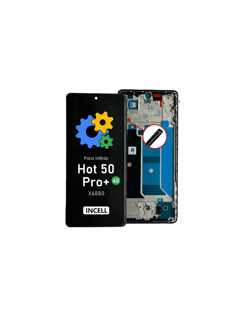 DISPLAY INFINIX HOT 50 PRO PLUS 4G INCELL CON MARCO