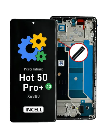 DISPLAY INFINIX HOT 50 PRO PLUS 4G INCELL CON MARCO