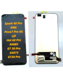 DISPLAY TECNO SPARK 40 PRO 5G / POVA 7 PRO 5G / HOT 60 PRO / INFINIX GT 30 PRO ORIGINAL SIN MARCO