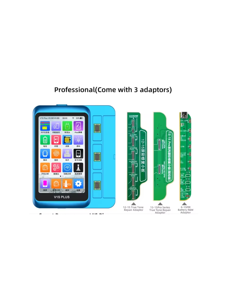 JC V1SE PLUS REPROGRAMADORA ( 3 ADAPTADORES )