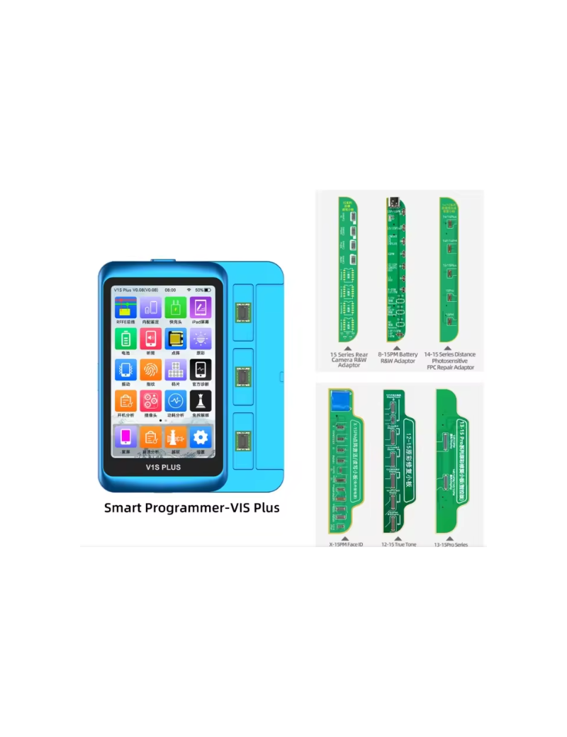 JC V1SE PLUS REPROGRAMADORA ( 6 ADAPTADORES )