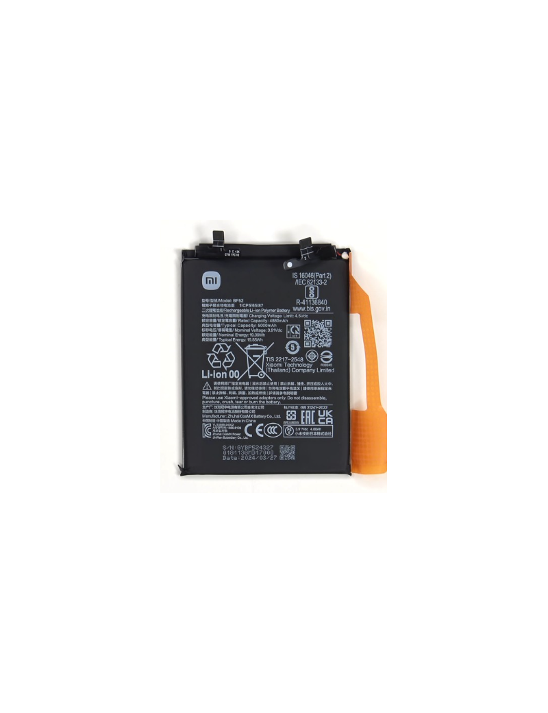 BATERIA BP52 PARA XIAOMI POCO F6