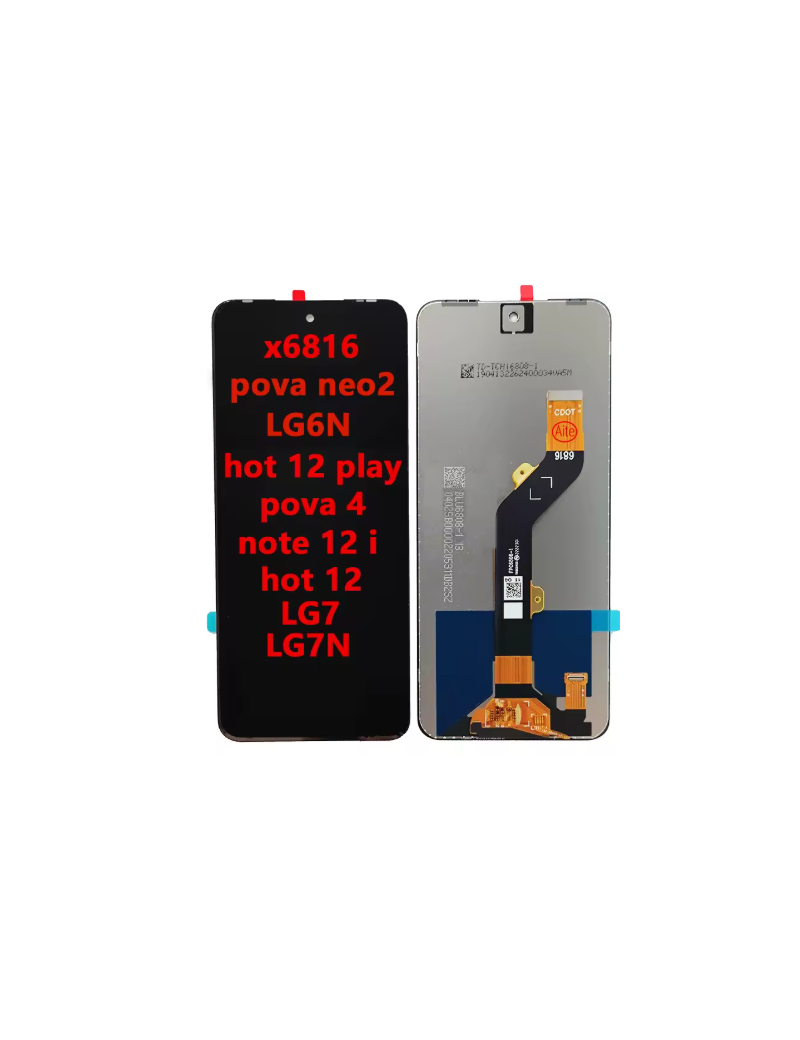 DISPLAY INFINIX HOT 12 / HOT 12 PLAY ORIGINAL SIN MARCO