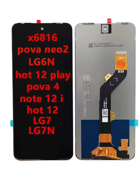 DISPLAY INFINIX HOT 12 / HOT 12 PLAY ORIGINAL SIN MARCO