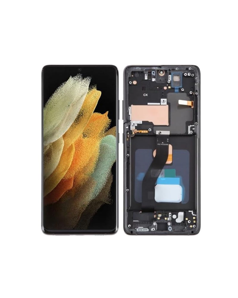 DISPLAY SAMSUNG S21 ULTRA OLED CON MARCO