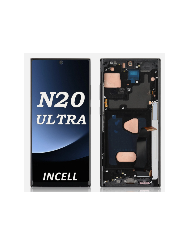 DISPLAY SAMSUNG NOTE 20 ULTRA INCELL CON MARCO