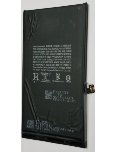 BATERIA IPHONE 12 ORIGINAL USADA