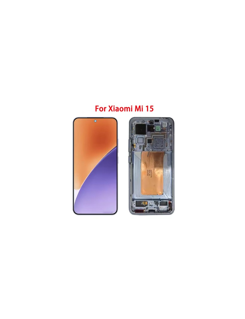DISPLAY XIAOMI MI 15 ORIGINAL CON MARCO