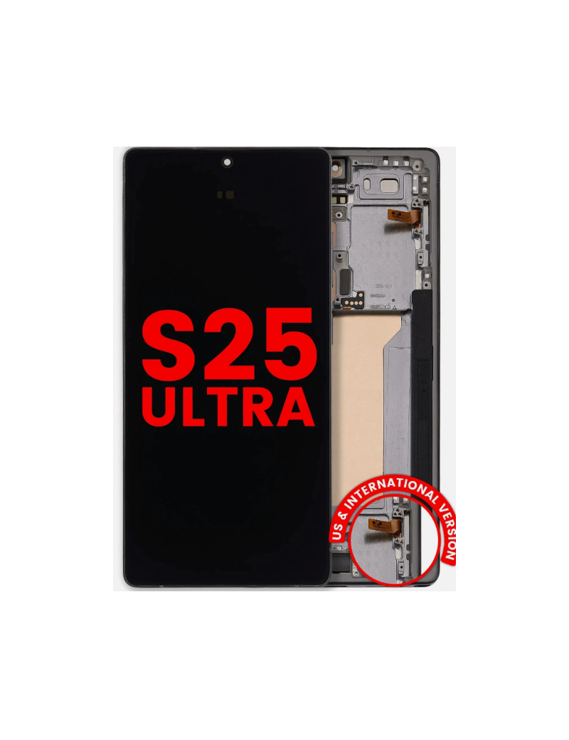 DISPLAY SAMSUNG S25 ULTRA OLED CON MARCO