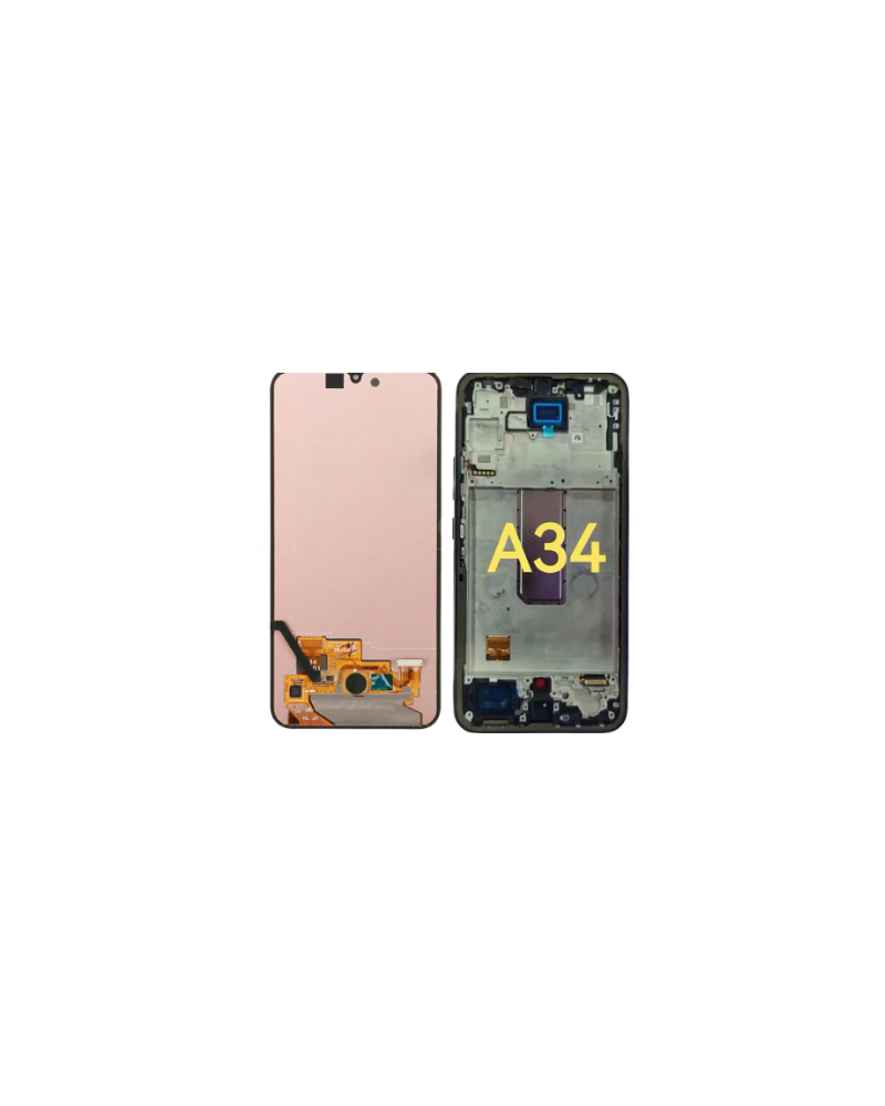 DISPLAY SAMSUNG A34 ORIGINAL CON MARCO DISPLAY SAMSUNG A34 ORIGINAL CON MARCO