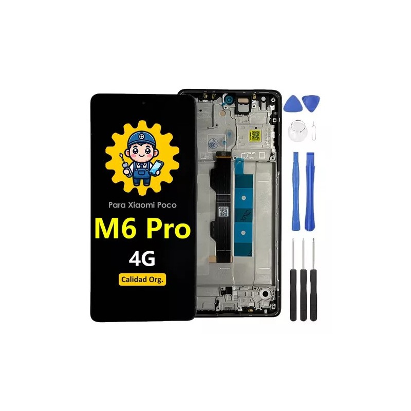 DISPLAY POCO M6 PRO ORIGINAL 4G CON MARCO