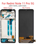 DISPLAY XIAOMI REDMI NOTE 11 PRO ORIGINAL CON MARCO