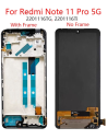 DISPLAY XIAOMI REDMI NOTE 11 PRO ORIGINAL CON MARCO