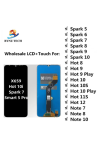 DISPLAY TECNO SPARK 30C / SPARK GO 1 / SPARK 30 5G / INFINIX HOT 50 5G / HOT 50I / SMART 9 / V70 LITE / V70 VITA / V70 / NUBIA M
