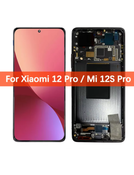 DISPLAY XIAOMI MI 12S PRO / XIAOMI 12S PRO ORIGINAL CON MARCO