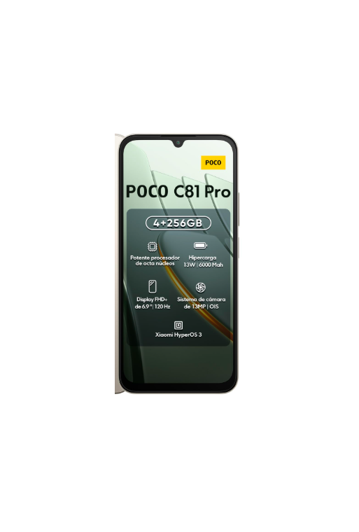 DISPLAY POCO C81 ORIGINAL CON MARCO