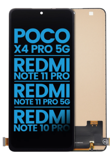 DISPLAY XIAOMI REDMI NOTE 11 PRO 4G / NOTE 11 PRO 5G / POCO X4 PRO 5G / REDMI NOTE 10 PRO ORIGINAL SIN MARCO