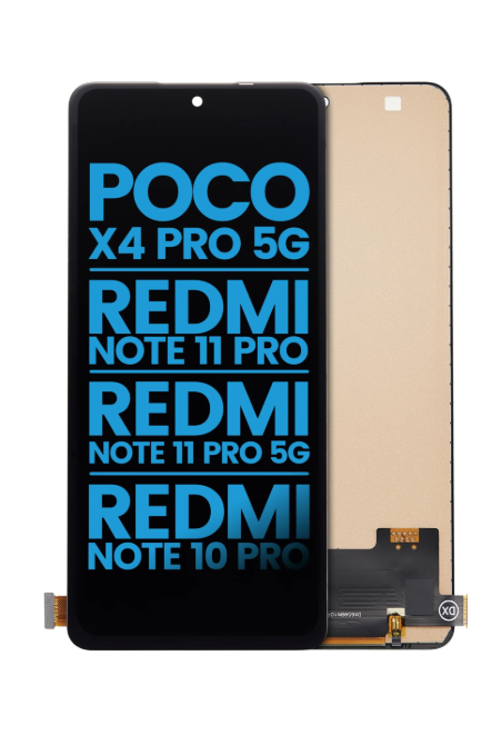 DISPLAY XIAOMI REDMI NOTE 11 PRO 4G / NOTE 11 PRO 5G / POCO X4 PRO 5G / REDMI NOTE 10 PRO ORIGINAL SIN MARCO