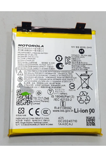 BATERIA MOTOROLA QV43 ORIGINAL MOTO EDGE 50 NEO