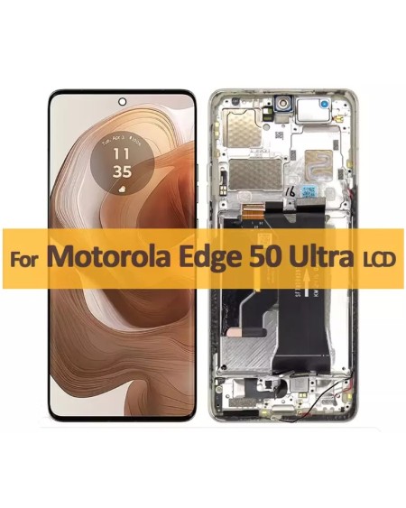 DISPLAY MOTO EDGE 50 ULTRA ORIGINAL SIN MARCO