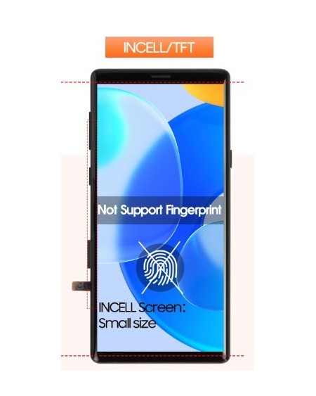 DISPLAY SAMSUNG NOTE 9 INCELL TFT