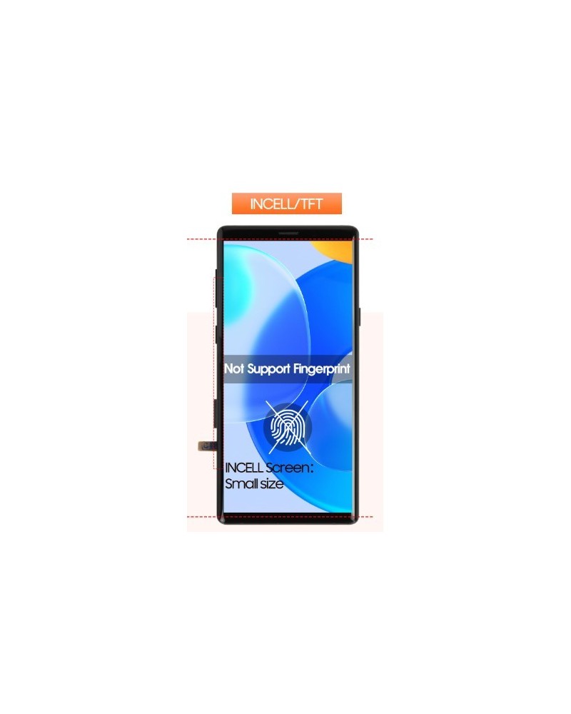 DISPLAY SAMSUNG NOTE 9 INCELL CON MARCO DISPLAY SAMSUNG NOTE 9 INCELL CON MARCO